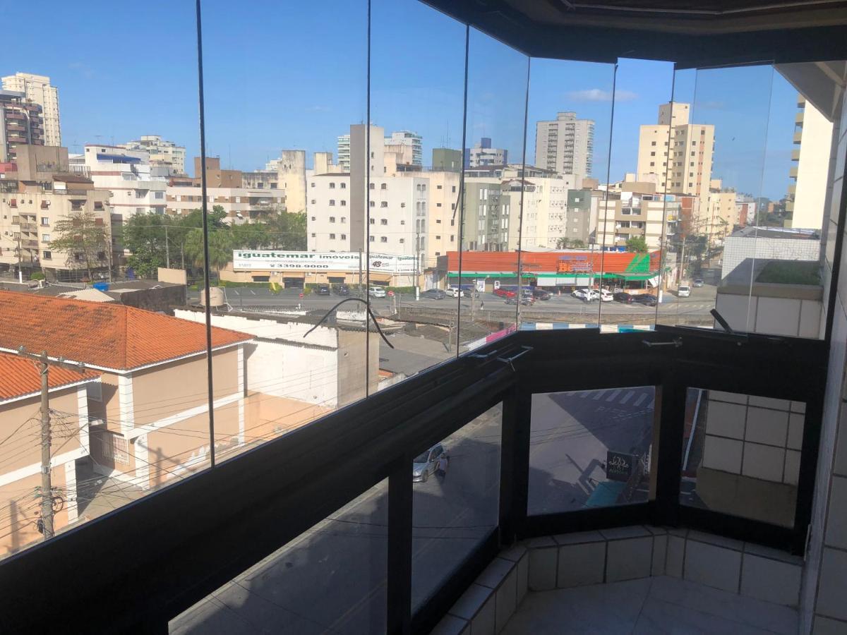 Apartamento Com Varanda E Suite Enseada Γκουαρούχα Εξωτερικό φωτογραφία