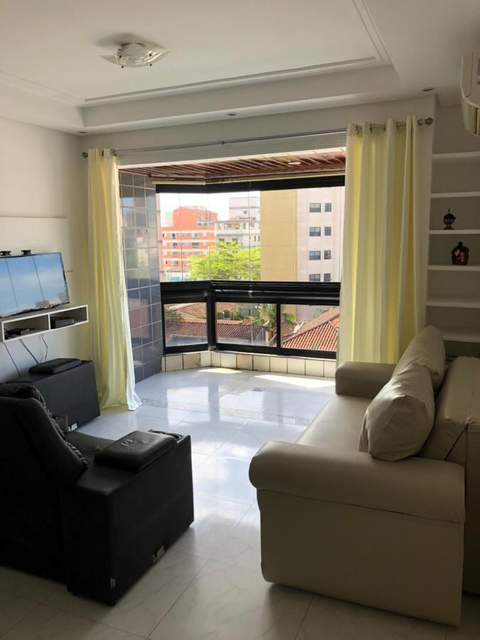 Apartamento Com Varanda E Suite Enseada Γκουαρούχα Εξωτερικό φωτογραφία