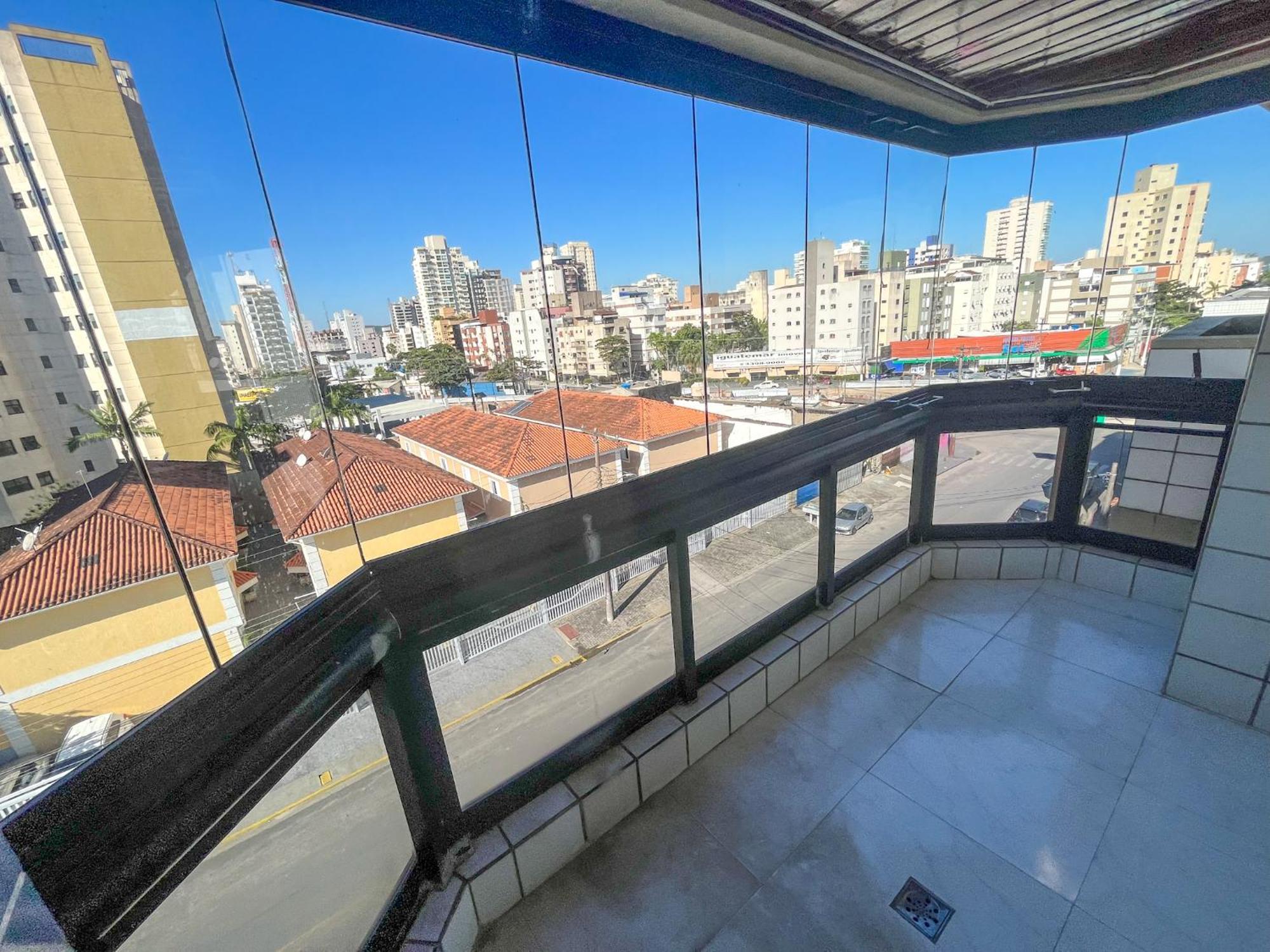 Apartamento Com Varanda E Suite Enseada Γκουαρούχα Εξωτερικό φωτογραφία