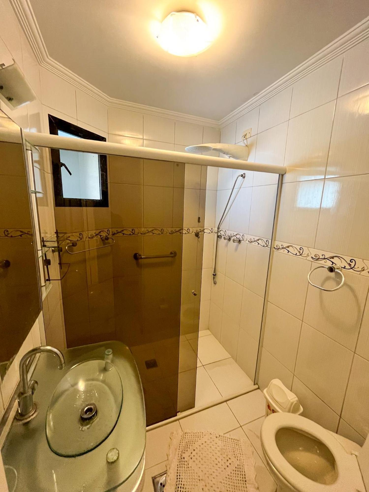 Apartamento Com Varanda E Suite Enseada Γκουαρούχα Εξωτερικό φωτογραφία