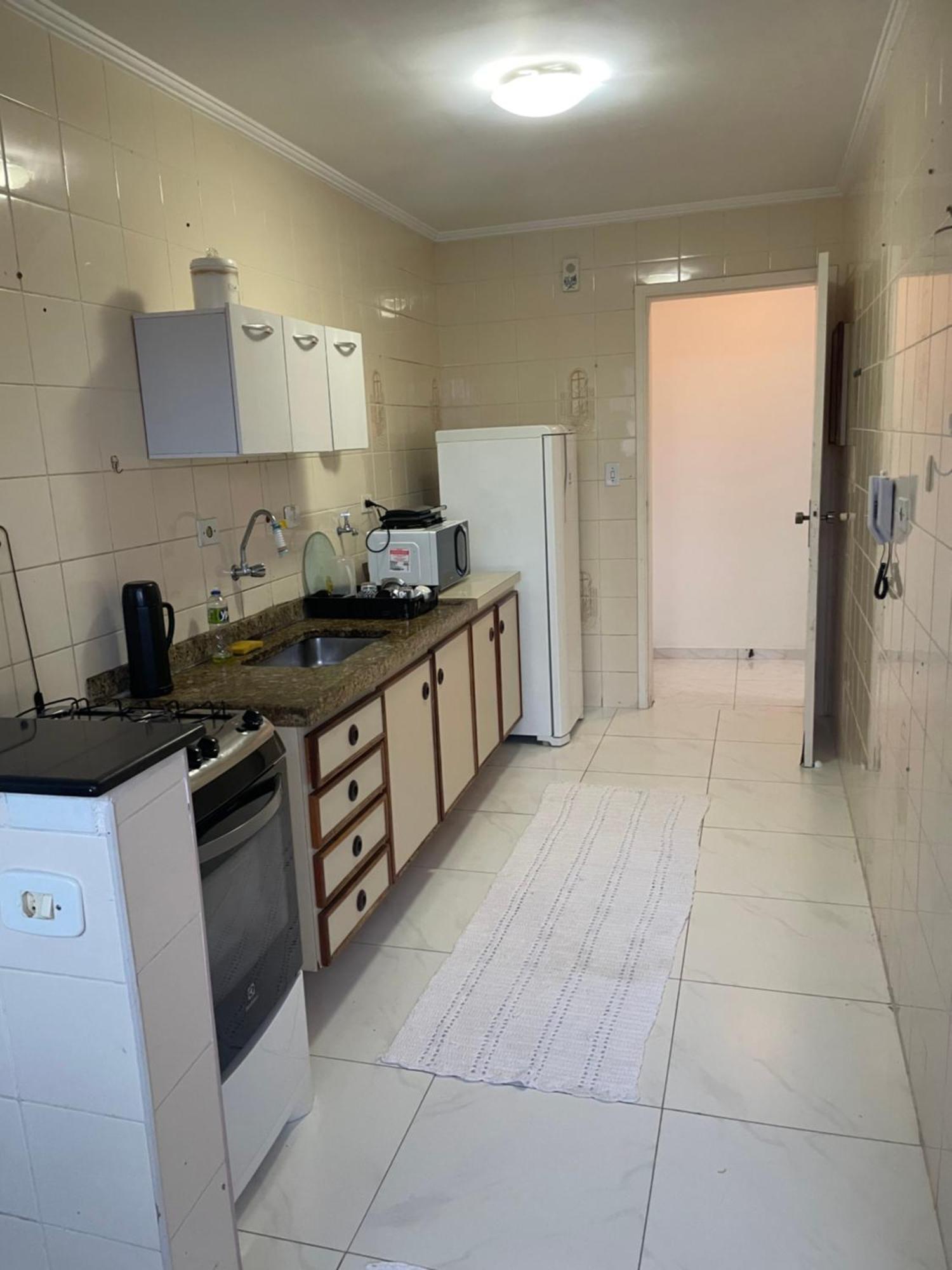 Apartamento Com Varanda E Suite Enseada Γκουαρούχα Εξωτερικό φωτογραφία